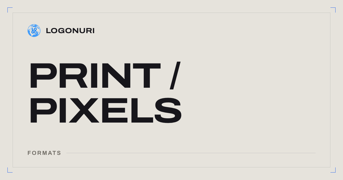 Logo DPI, Pixels, and Print Size: What Resolution Do You Actually Need? — Formats